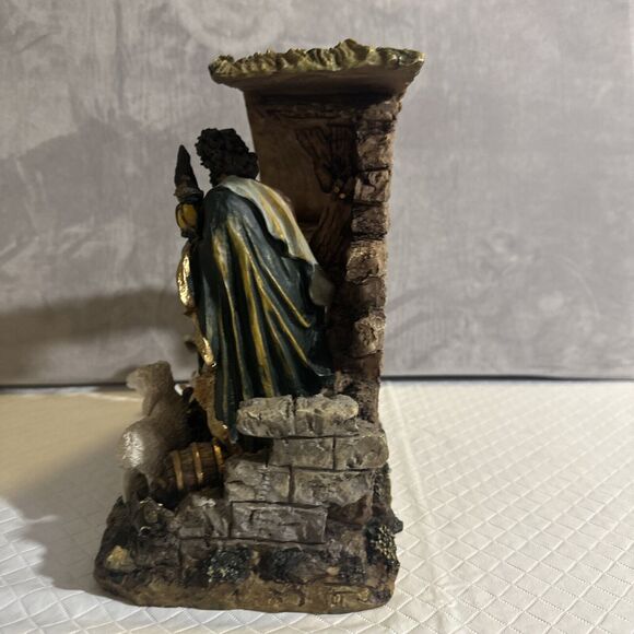 2002 Home Interiors Behold A Child‎ Is Born Nativity Scene 55053 Sculpture - Picture 6 of 10